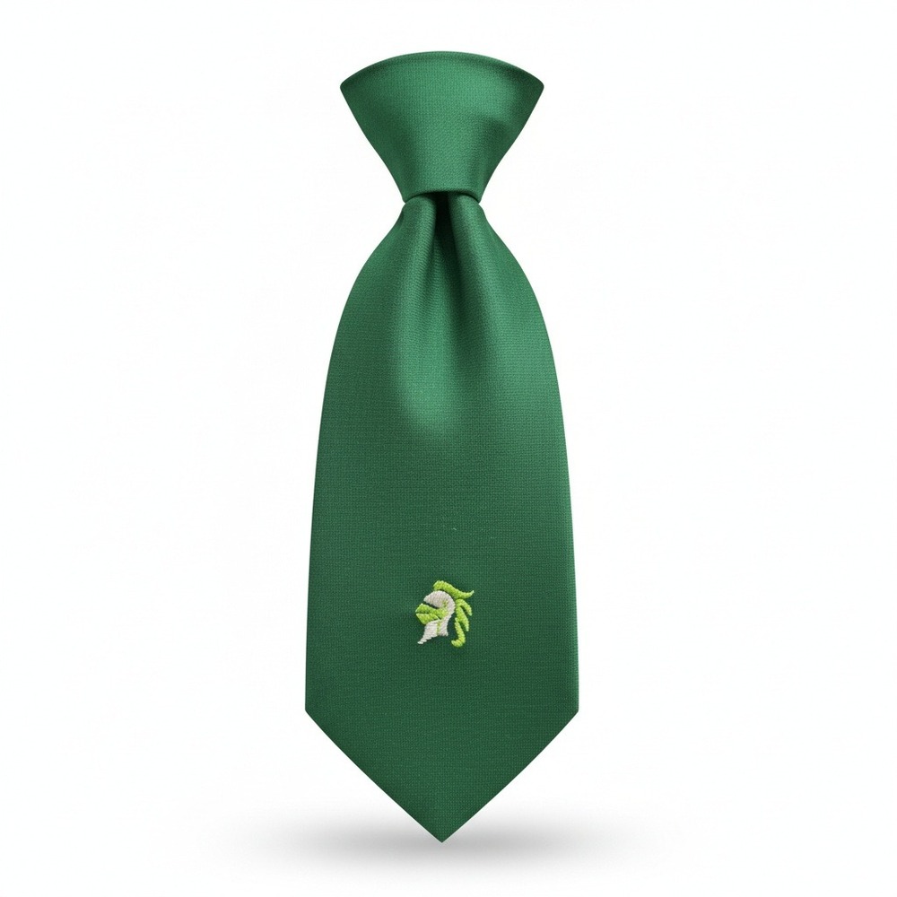 Suitmates Wembley‎ Green Necktie Embroidered Pattern Business Fashion